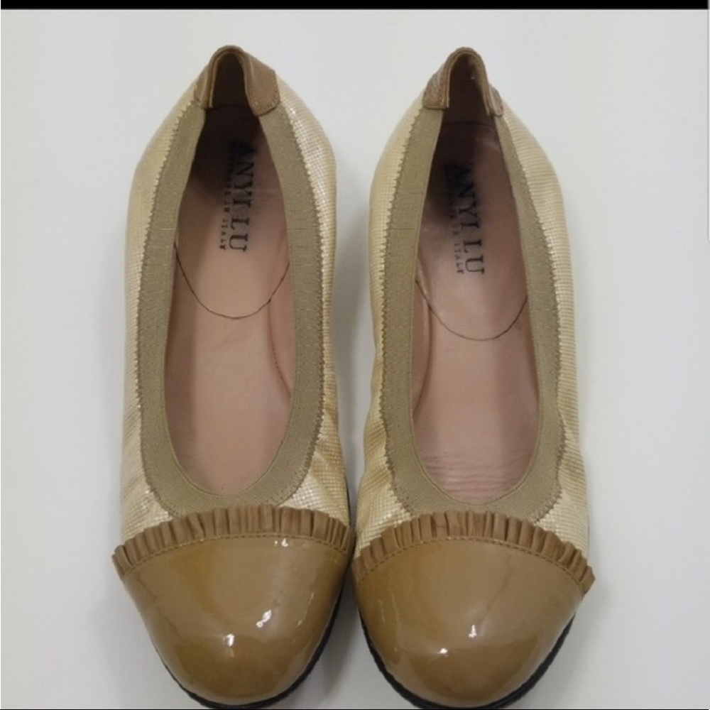 ANYI LU cara ballerina flats shoes size 9/39